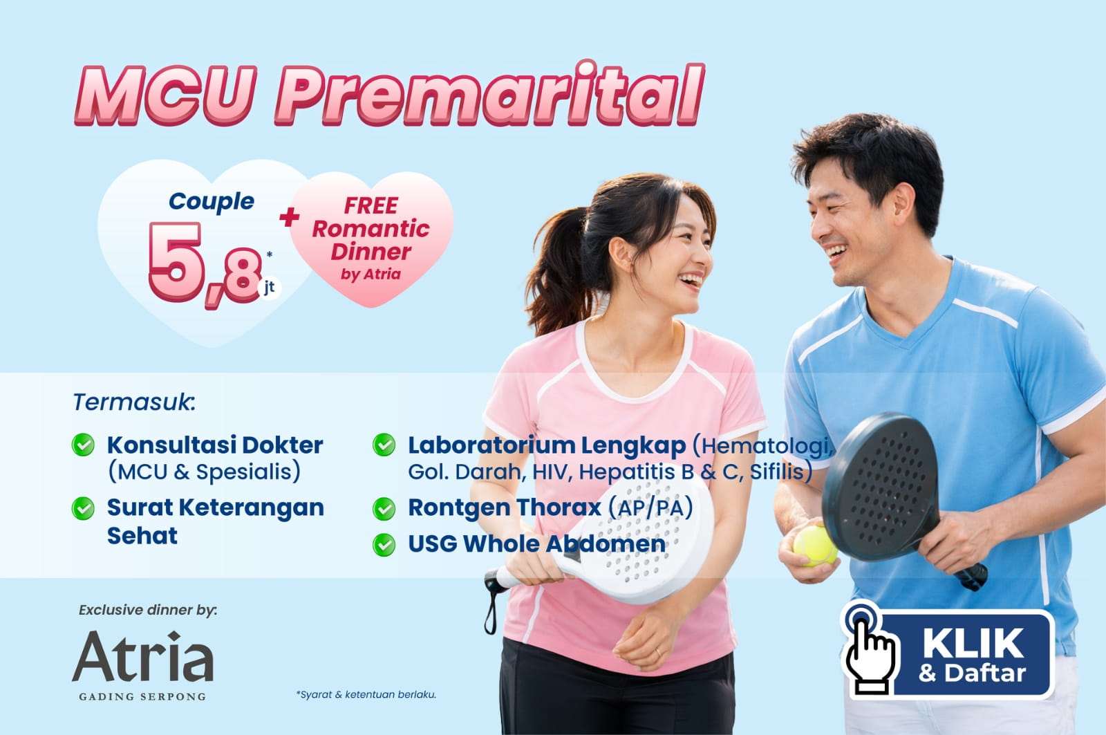 MCU Premarital Couple Health Screening